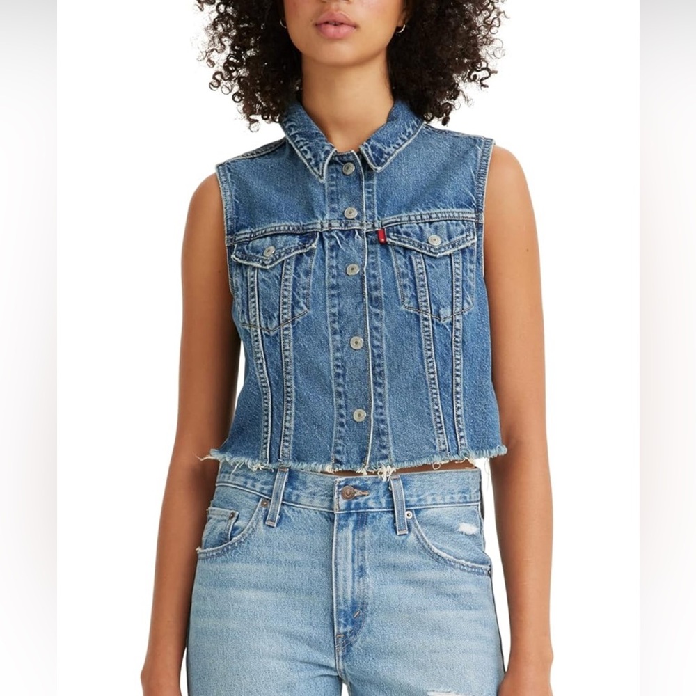 Levi’s Premium Trucker Vest Extra Small